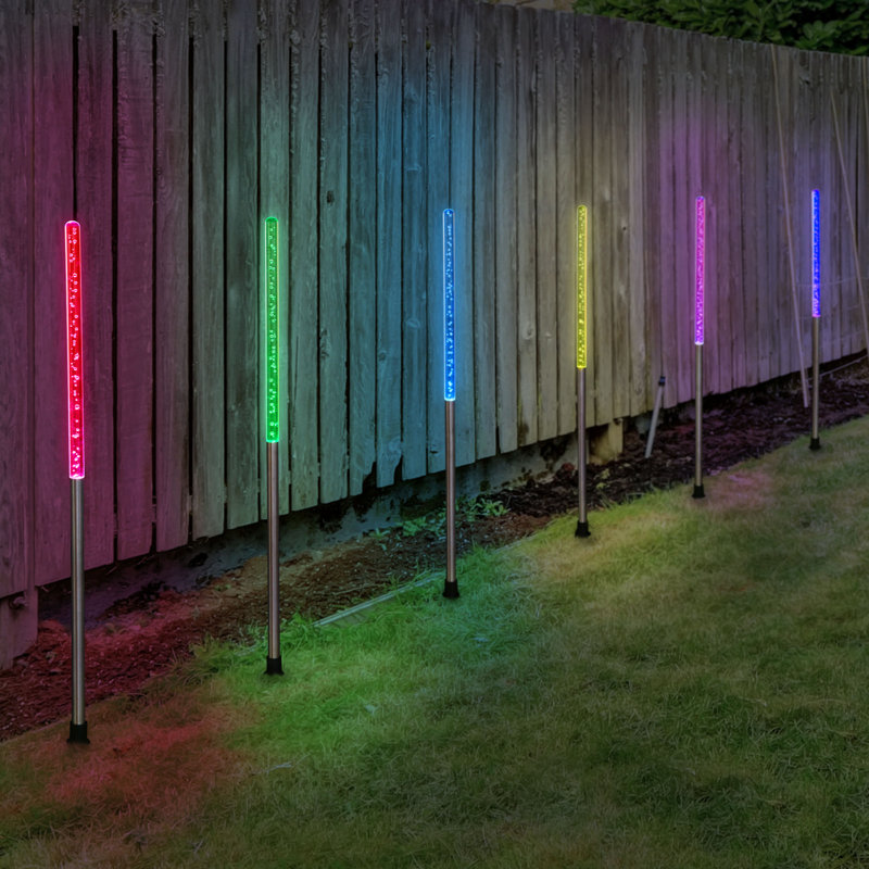 Ensemble de piquets de jardin, H 22,75 po x l 0,55 po x P 0,55 po, 6
