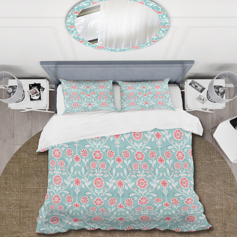 Ensemble de housse de couette Boho Paradise, Housse de couette très grand + 2 taies décorativ