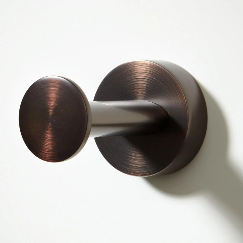Prague Collection Wall-Mount Robe Hook, Oil Rubbed Bronze