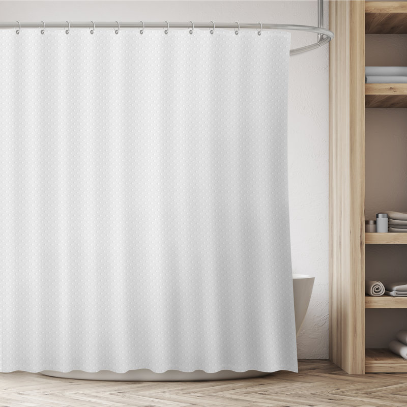 Wingard Polyester Blend Shower Curtain