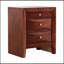 Table de chevet élégante avec rangement-414202068