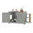 Cat Box Enclosure with Scratching Posts-1853399372