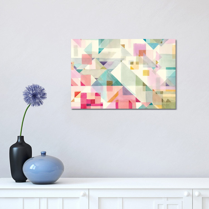 "Try angles I" par Danhui nai, reproduction d’art, Toile tendue, Pas de tapis, H 12 po x l 18 po x 1,5 po
