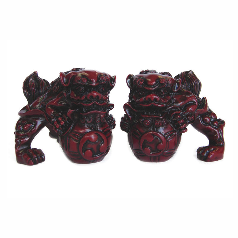Ensemble de figurine 2 pièces Foo Dog