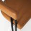 Ensemble de 4 fauteuils de salle à manger rembourrés en similicuir de 18 po (ensemble de 4)-499598730