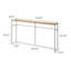 Yamazaki 50" Sofa Back Console Table with Shelf-99182033
