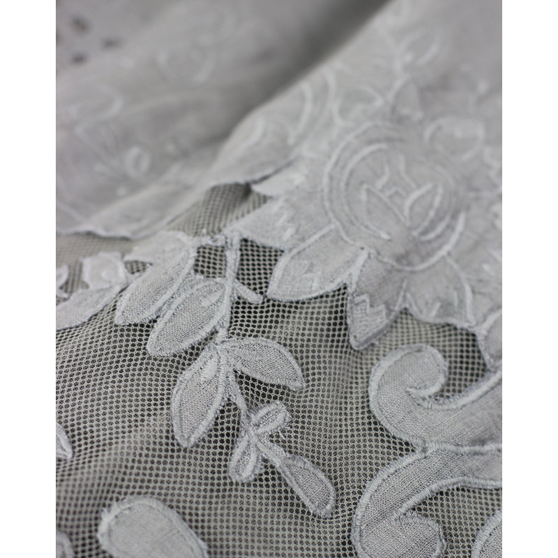Maize Tabitha Duvet Cover Set, Gray Storm, Queen Duvet Cover + 2 Standard Shams