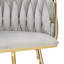 Tabouret de comptoir avec structure en métal 25,6 po Kristyn-671595765