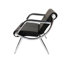 Chaises 2 places pour salle d'attente - Chaise de réception avec accoudoirs en cuir polyuréthane, chaises d'invité de bureau et chaise de réception pour bureau d'école-50352005