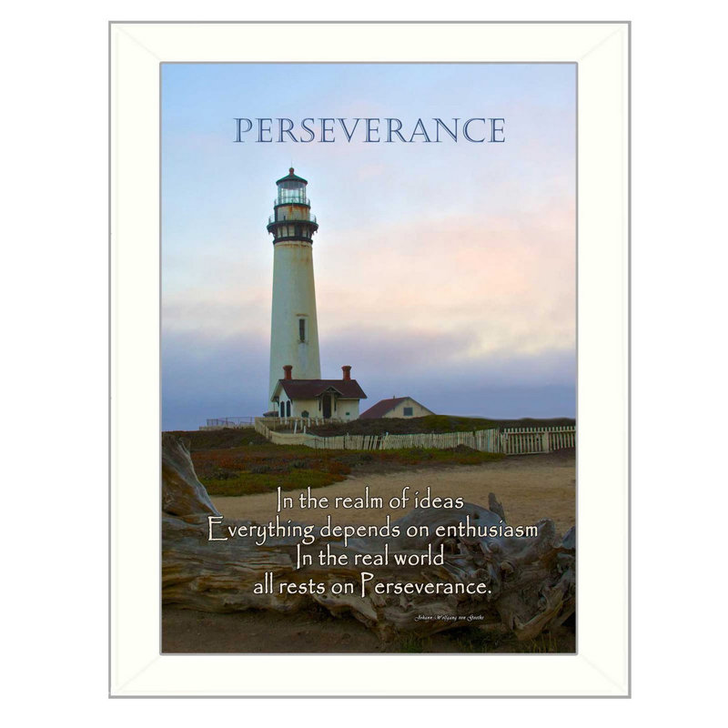 Perseverance, art mural encadré pour le salon, décoration murale pour la chambre à coucher