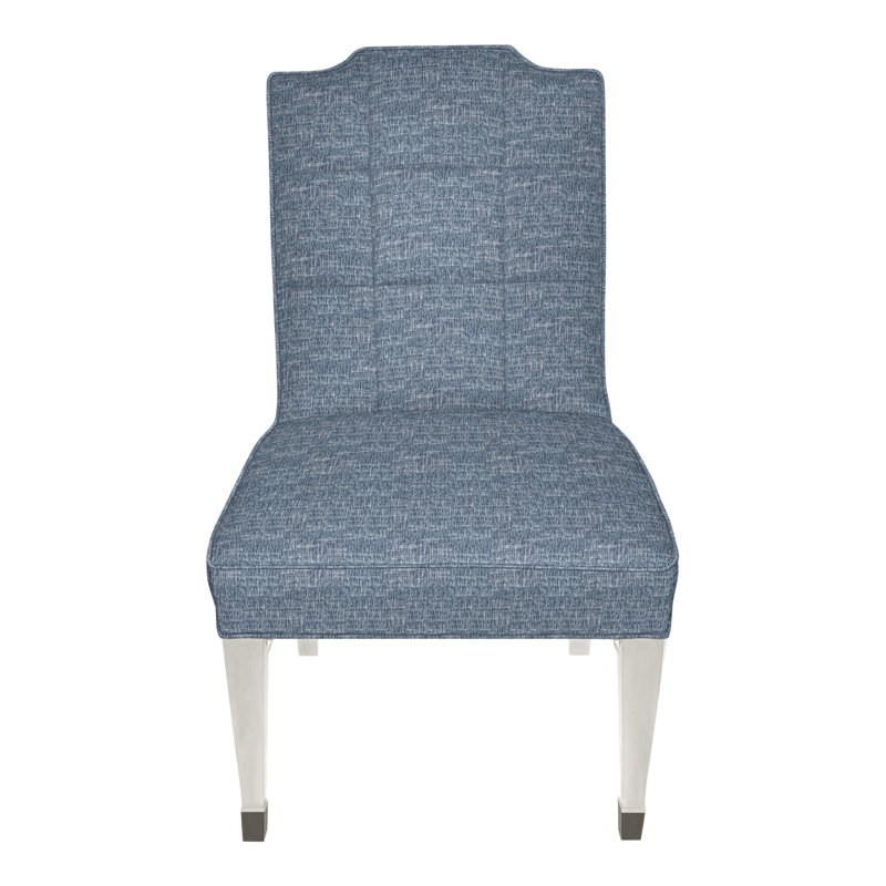 Travis By Michael Weiss Upholstered Dining Chair, Casa Blanca, Nadia Steam, No