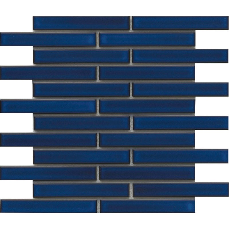 Regala™ 12" x 12" Porcelain Brick Joint Mosaic Wall Tile, Token