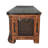 Frontier Saddle Tooled Leather Executive Desk