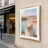 Professional 14X18 Picture Frame Set Of 2 With Mat And Tempered Glass, Modern Thin Metal Frame With Wall Hanging Kit, High Clarity Gallery Display For 12X16 Photos