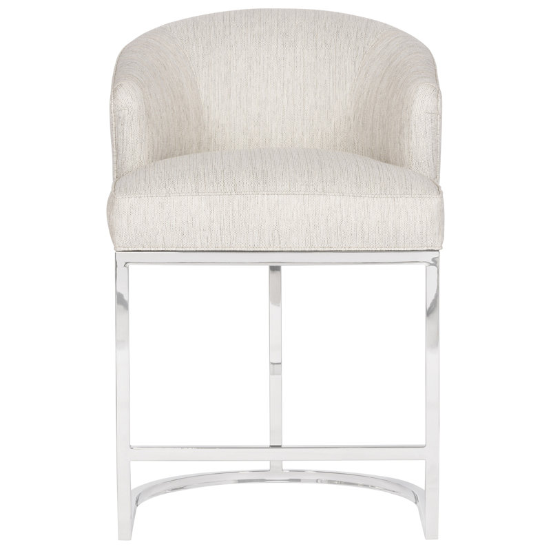 Tabouret de comptoir Make It Yours, Tabouret de comptoir (siège d'une hauteur de 27 p, Nickel poli