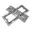 Couvercle de ventilation encastré avec registre de plancher en métal-70983887-70983896