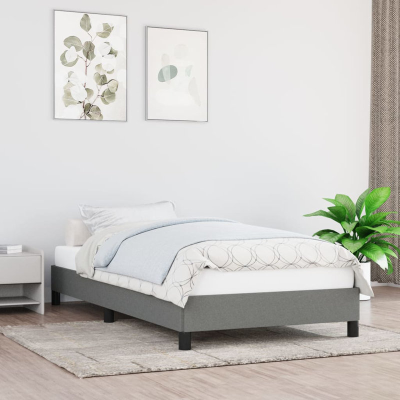Koleigh Bed, Single (3'), Dark Grey/Black