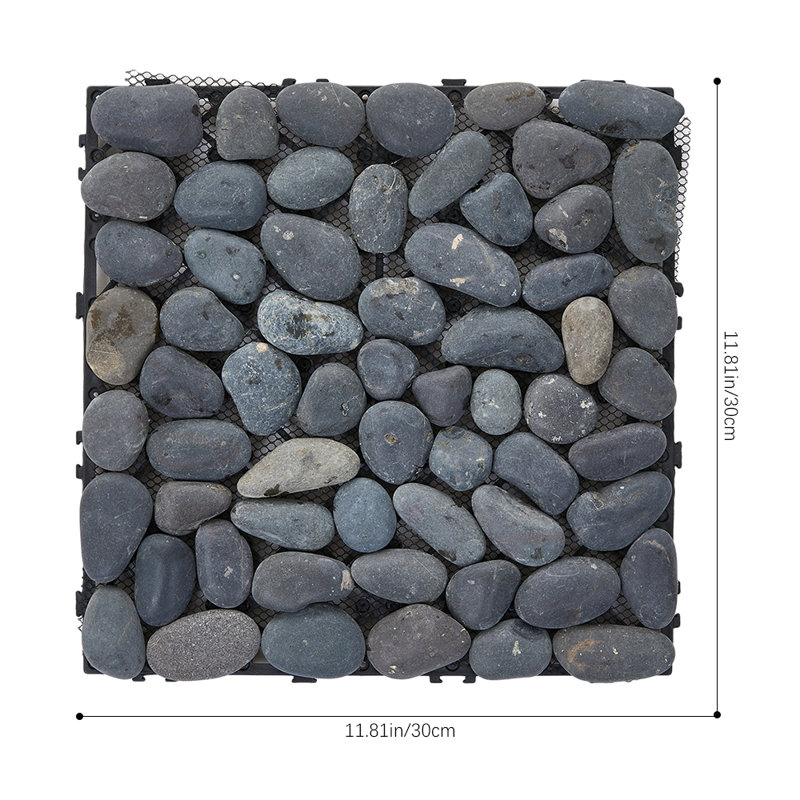 30cm L x 30cm W Interlocking Deck Deck Tile Kit