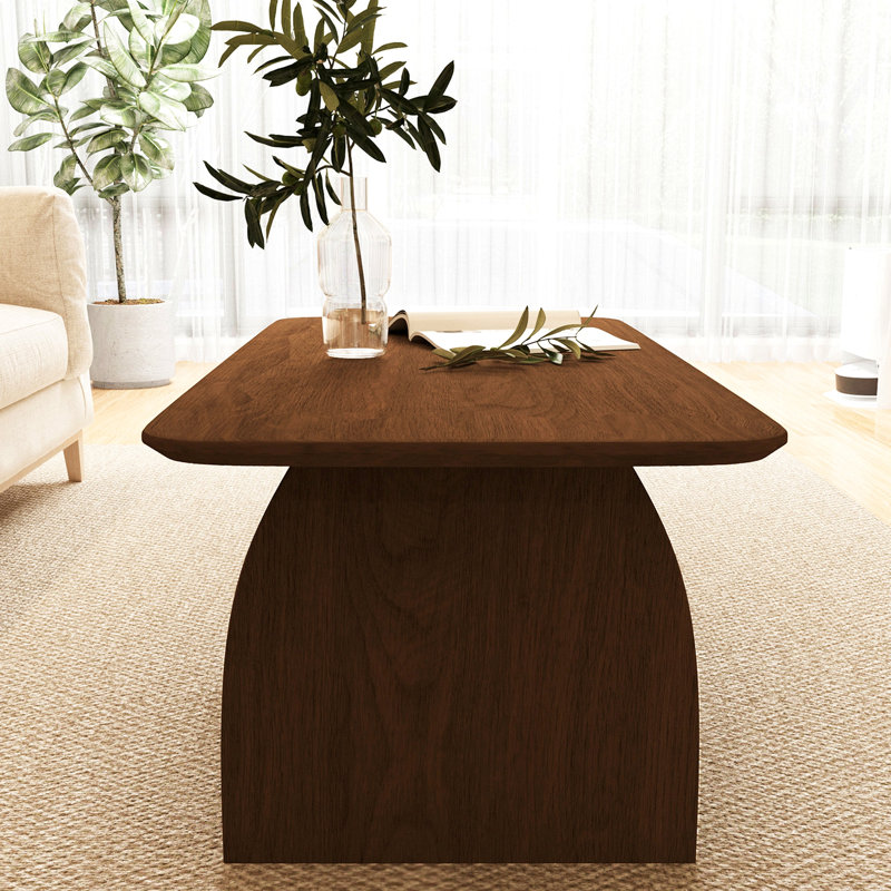 Table basse Modern, Noyer