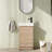 Oreva 18'' Single Bathroom Vanity with Ceramic Top