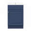 Meuble-lavabo de 20 po avec lavabo, meuble-lavabo avec tablette de porte et tablette réglable, bleu-128990297-128990296-128990293