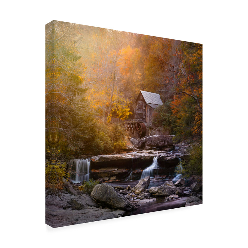 Art sur toile Catherine W. The Mill, H 14 po x l 14 po x P 2 po