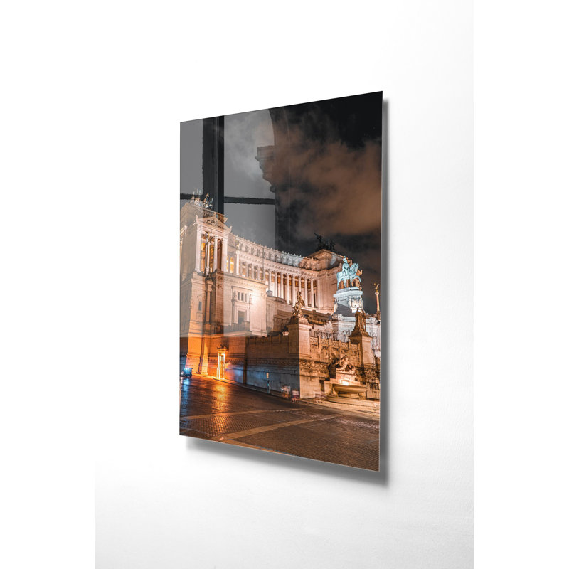 Peinture décorative en verre trempé, H 39,4 po x l 27,6 po x P 1 po
