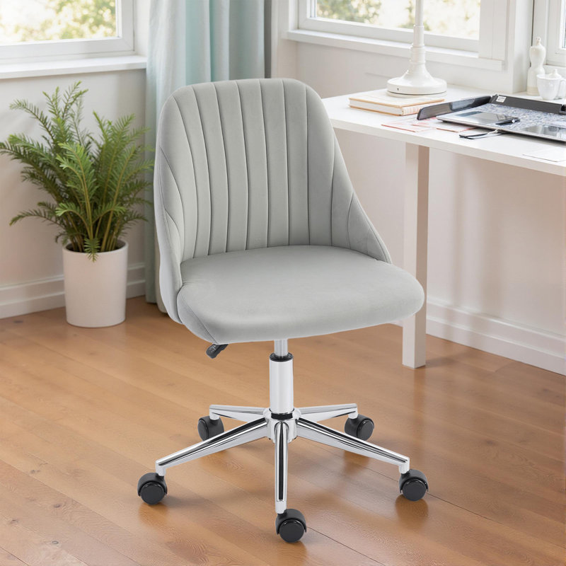 Siège de bureau Velvet, Gris