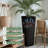 2-piece 24"/32"H Plastic Planter Box Set, Imitation Wicker Tall Planter Pots-1890644932-1890644938
