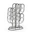 Support à vin de table sophistiqué - 13 bouteilles, conception de cactus, fer, noir mat, sans assemblage, boîte de rangement industrielle moderne 14,75 x l 8,00 x P 23,25h