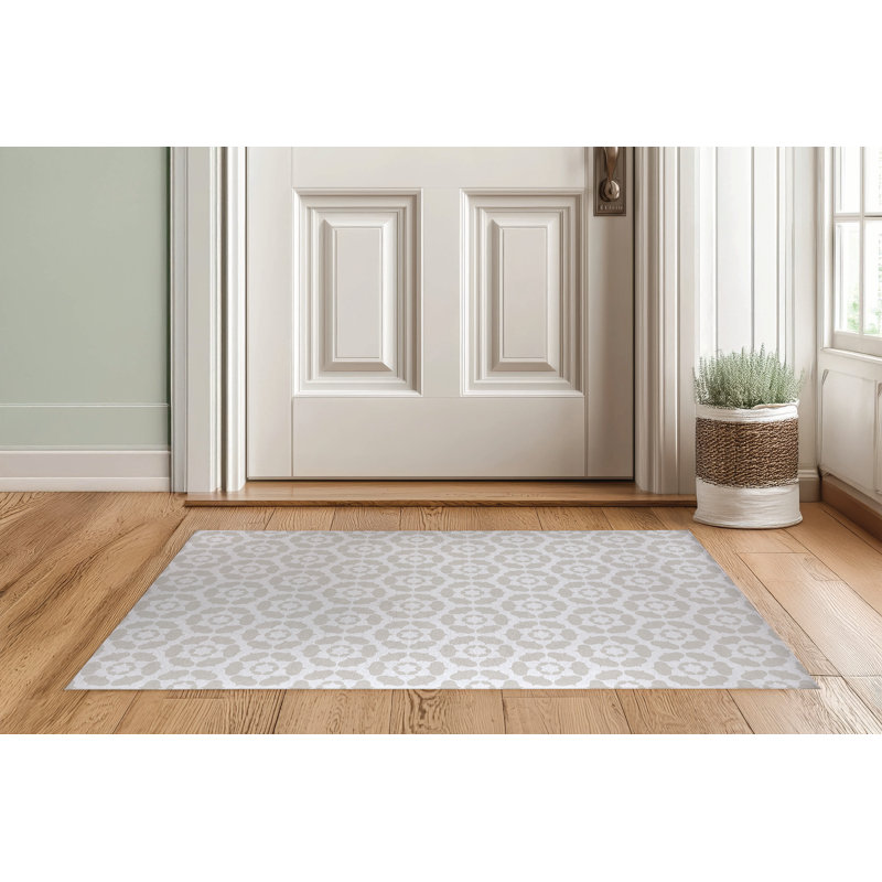 Paillasson Cleo, Gris lune, L 60 po x L 84 po