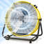 30 po Ventilateur industriel robuste à 3 vitesses de 14 000 pi³ / min avec inclinaison à 360 degrés en jaune-126537051