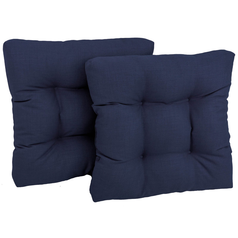 Outdoor 5'' Seat Cushion, Azul, 4, Polyester