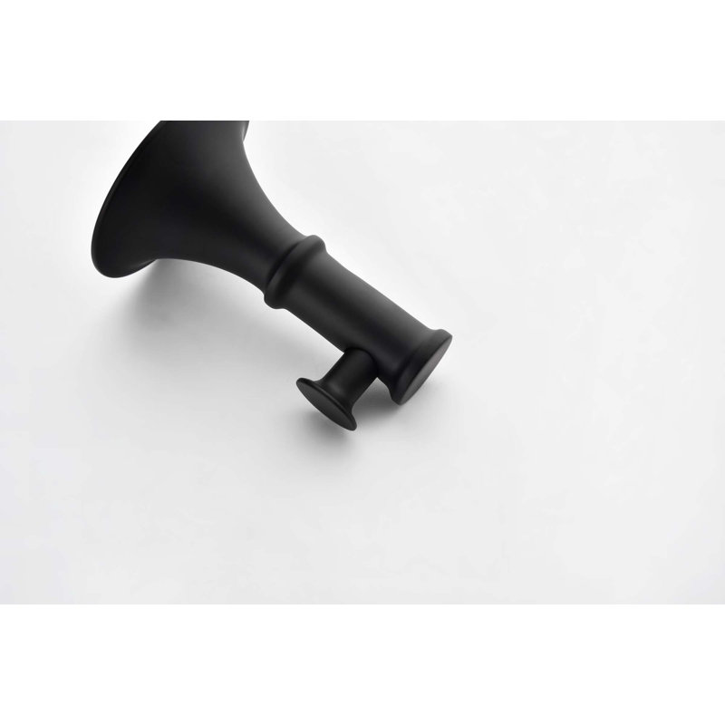 Ensemble de 6 serviettes murales pour salle de bain, Noir