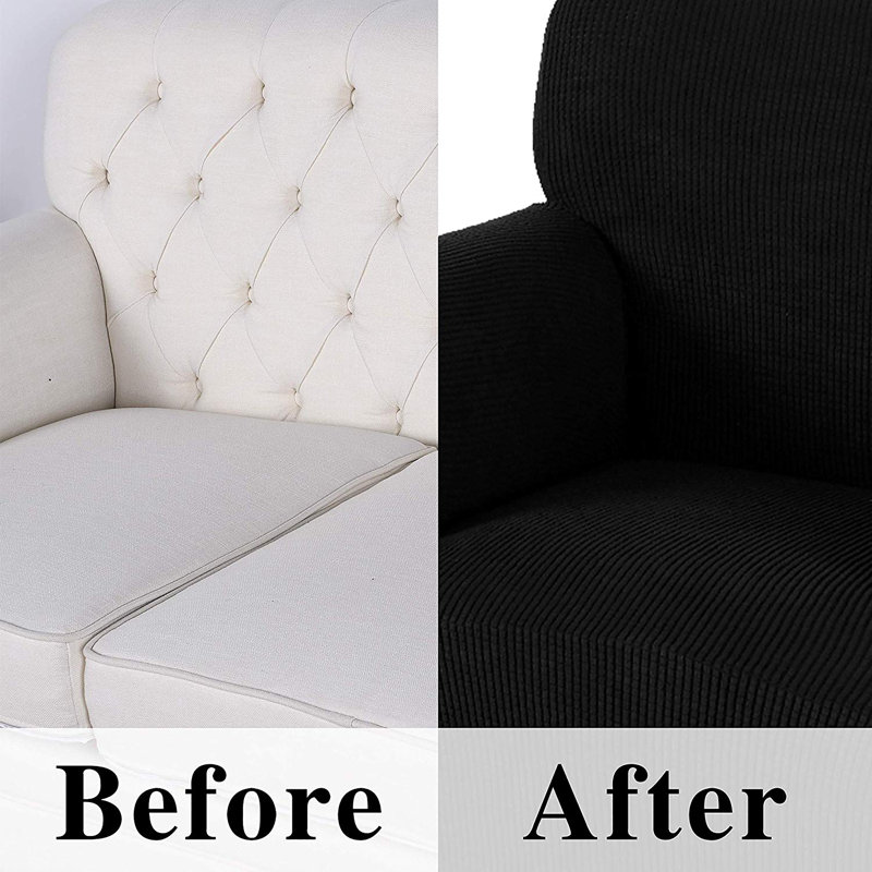 Housse pour fauteuil Elegant, Noir