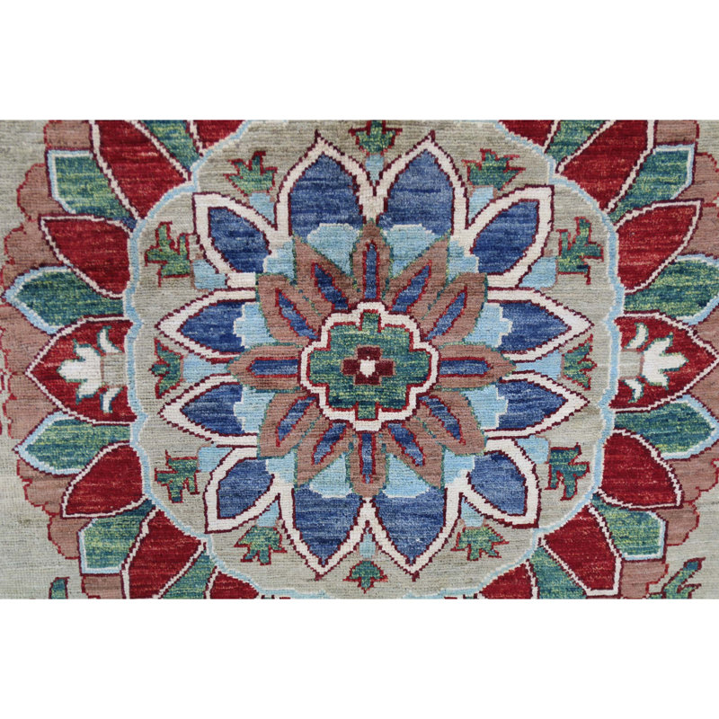 One-of-a-Kind Rectangle 11'6" X 17' Hand Knotted Area Rug