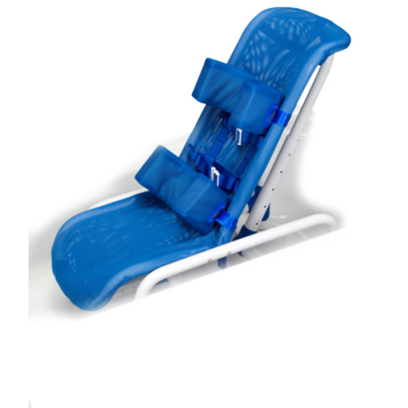 Reclining Bath Chair With Safety Harness (small To 100 Lbs.)