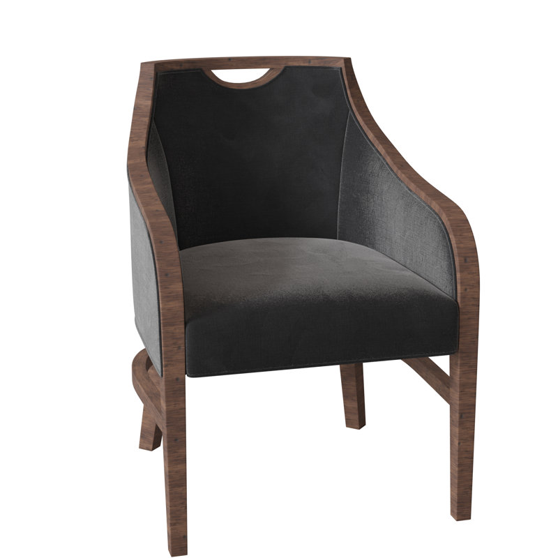 Anthony 24" W Armchair, Tobacco, Platinum (3160 63)