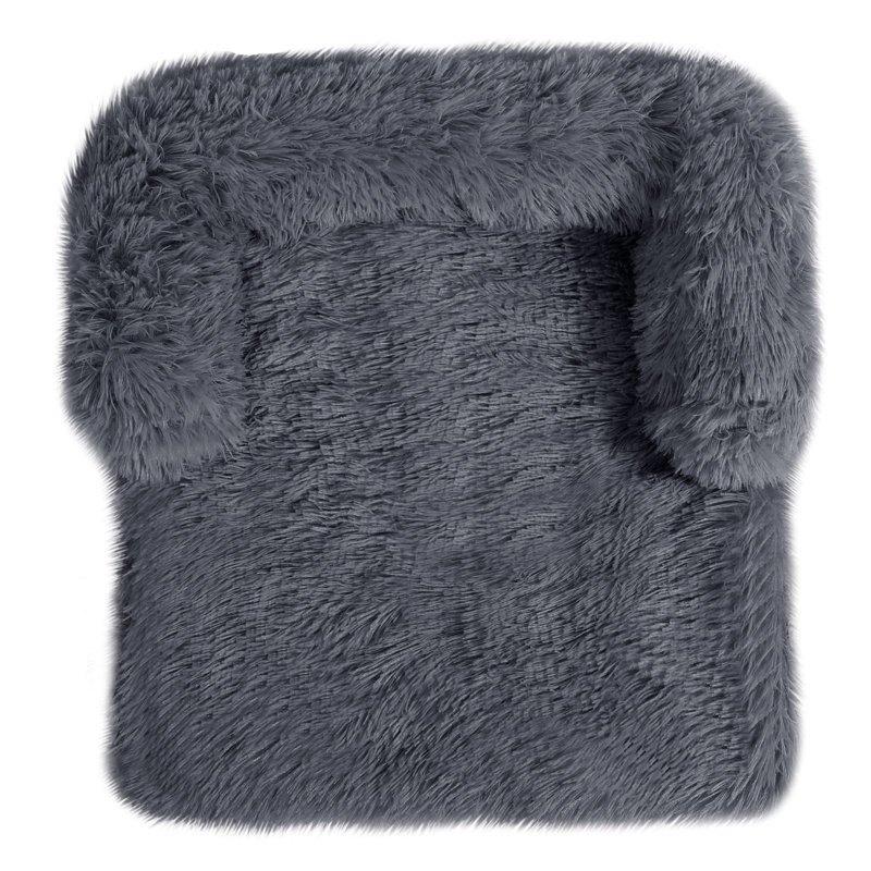 Lit pour chien Calming, Gris foncé, Moyen (l 35,4 po x P 32,3 po x H 7,9 po)