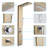 60'' Shower Panel with Fixed Shower Head