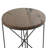 Solid Wood Top End Table