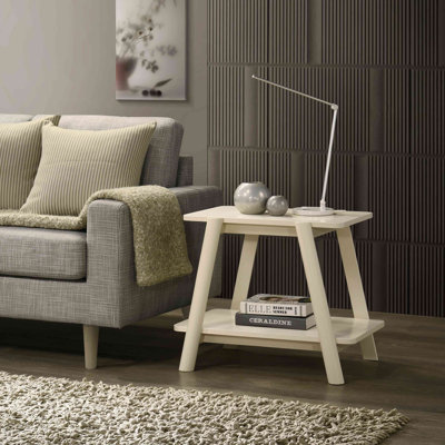 Table de bout en bois moderne Mid-Century