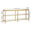 Alexis 162.6cm Glass Top Console Table-206878574