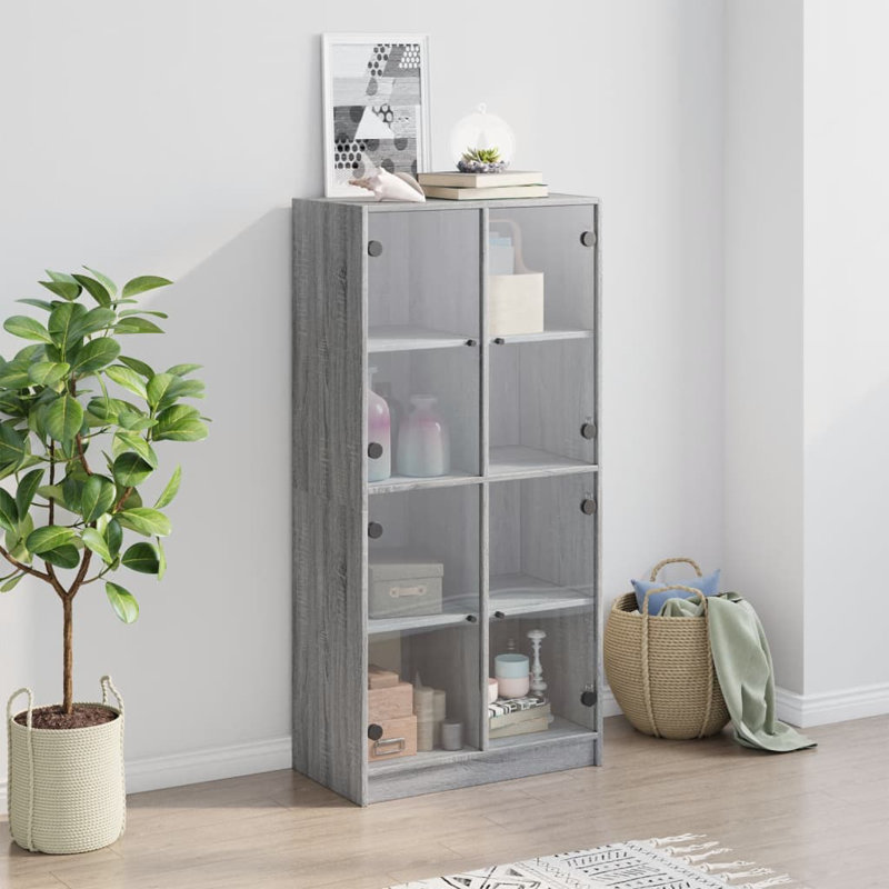 Orane China Cabinet, Grey Sonoma