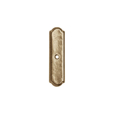 Arched Metal Knob Backplate