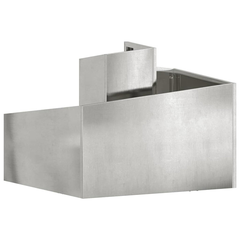 Garden Planter Metal Outdoor Terrace Accessories Pots Modern Holder Box, 50cmH x 60cmW x 60cmD