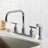 Kingston Brass Manhattan Two-Handle 2-Hole 8" Centerset Kitchen Faucet-92195303