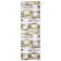 Modern Geometric Machine Washable Rug with Non-Slip Backing Non-Shedding Contemporary Accent Carpet Soft Low Pile Floor Cover for Living Room