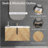 30 Inch Wall-Mounted Bathroom Vanity with 3D Fluted Panel & Ceramic Integrated Sink