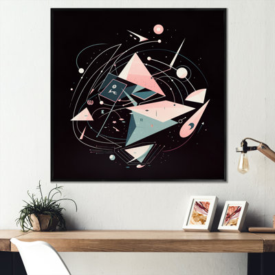 «Mid Century Minimalistic approche» sur toile